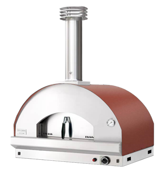 Mangiafuoco Rosso Gas Single Chamber Oven