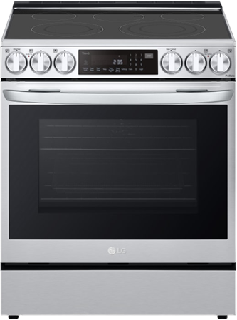 6.3 cu ft. Smart Wi-Fi Enabled ProBake Convection™ InstaView™ Electric Slide-in Range with AirFry