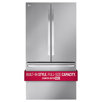 27 cu. ft. Smart Counter-Depth Refrigerator with internal water Dispenser